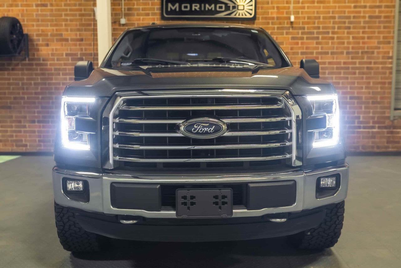 Morimoto XB Hybrid LED Headlights: Ford F150 (15-17) (Pair - ASM) - Apollo Off-Road