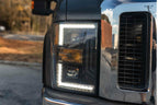 Morimoto XB Hybrid LED Headlights: Ford Super Duty (08-10) (Pair - ASM) - Apollo Off-Road