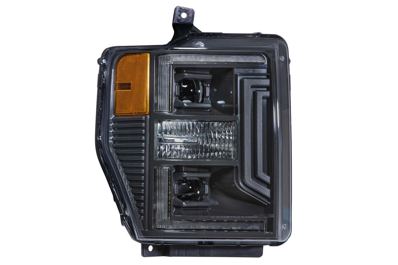 Morimoto XB Hybrid LED Headlights: Ford Super Duty (08-10) (Pair - ASM) - Apollo Off-Road