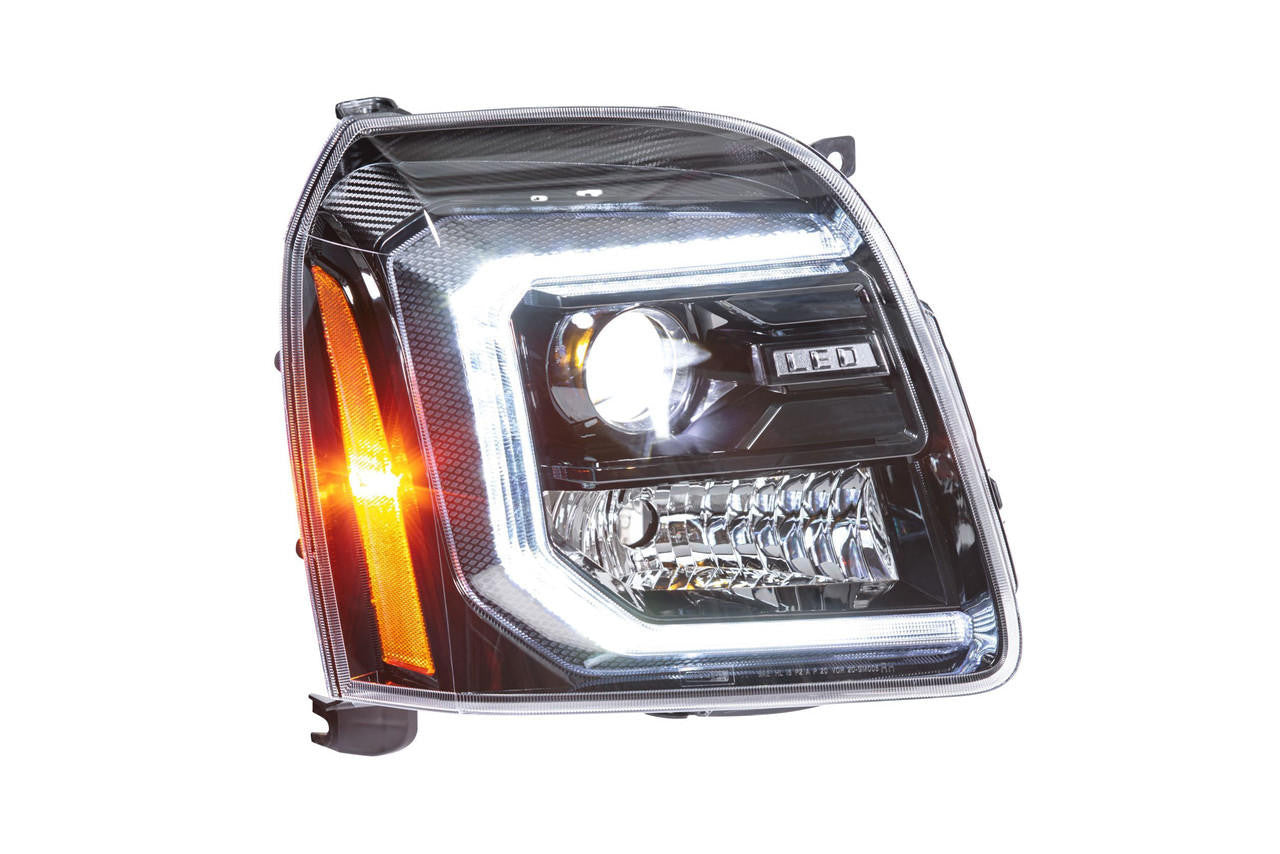 Morimoto XB Hybrid LED Headlights: GMC Yukon (07-14) (Pair - ASM) - Apollo Off-Road