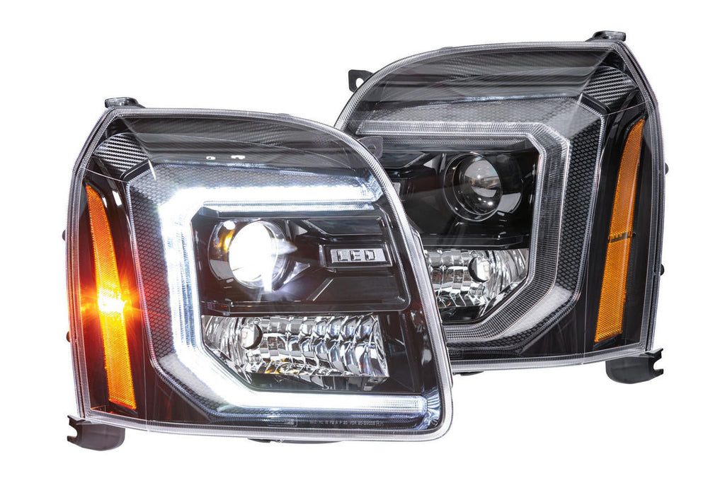 Morimoto XB Hybrid LED Headlights: GMC Yukon (07-14) (Pair - ASM) - Apollo Off-Road