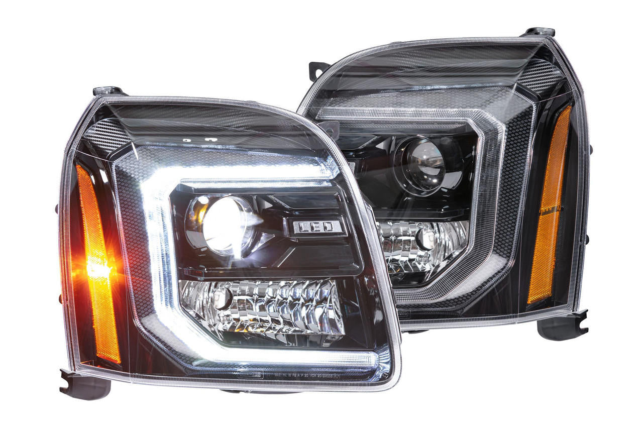 Morimoto XB Hybrid LED Headlights: GMC Yukon (07-14) (Pair - ASM) - Apollo Off-Road