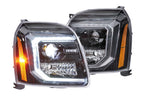 Morimoto XB Hybrid LED Headlights: GMC Yukon (07-14) (Pair - ASM) - Apollo Off-Road