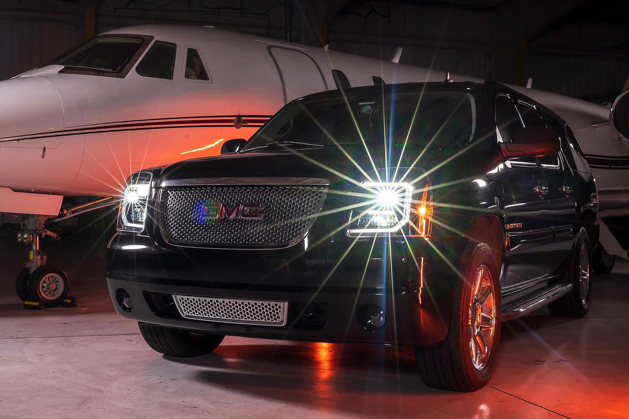 Morimoto XB Hybrid LED Headlights: GMC Yukon (07-14) (Pair - ASM) - Apollo Off-Road