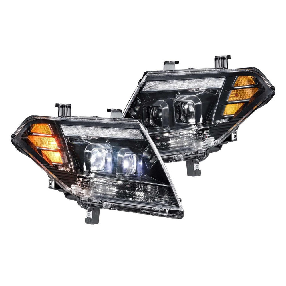 Morimoto XB Hybrid LED Headlights: Nissan Frontier (09-20) (Pair - ASM) - Apollo Off-Road
