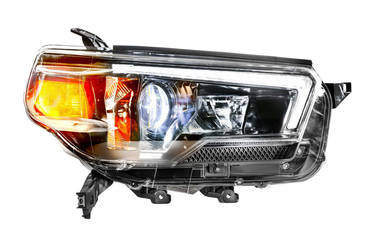 Morimoto XB Hybrid LED Headlights: Toyota 4Runner (10-13) (Pair - ASM) - Apollo Off-Road