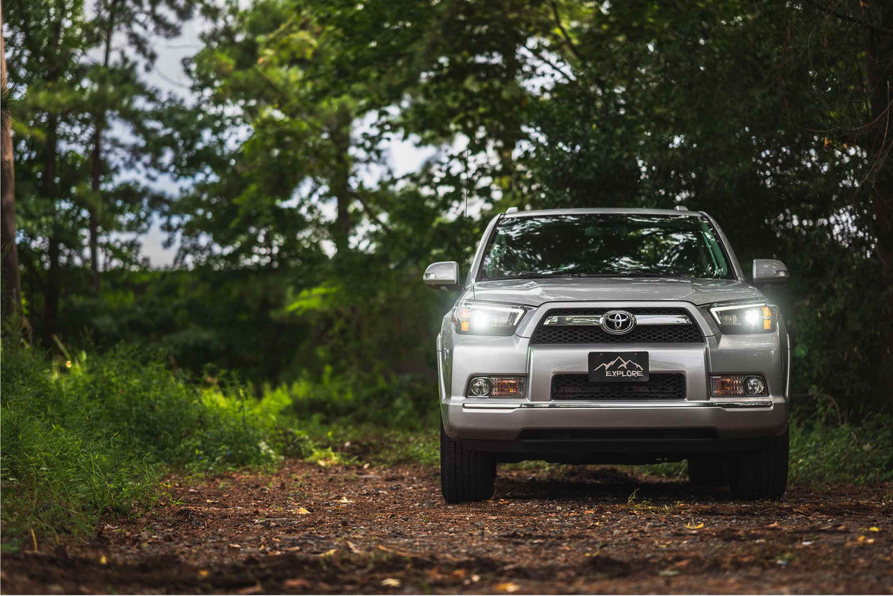 Morimoto XB Hybrid LED Headlights: Toyota 4Runner (10-13) (Pair - ASM) - Apollo Off-Road