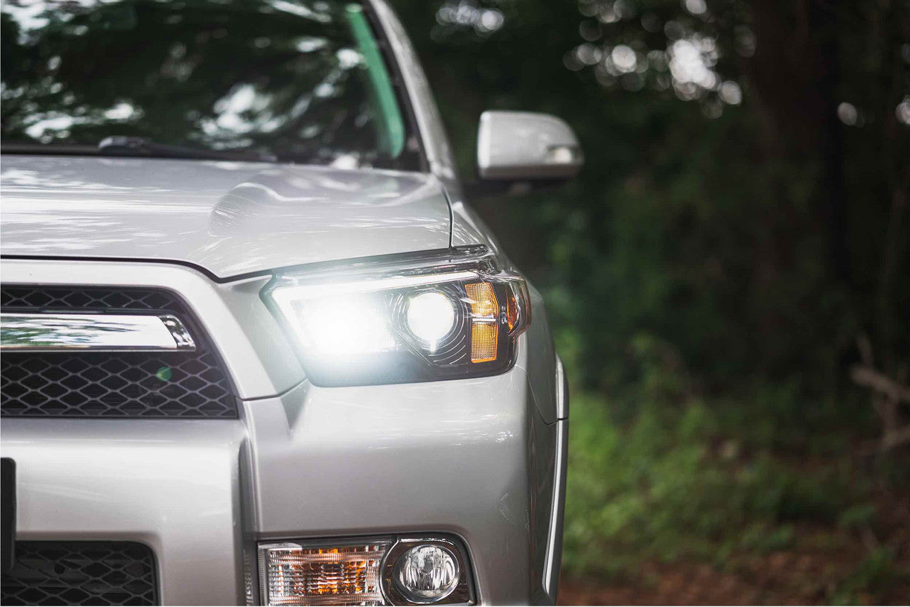 Morimoto XB Hybrid LED Headlights: Toyota 4Runner (10-13) (Pair - ASM) - Apollo Off-Road