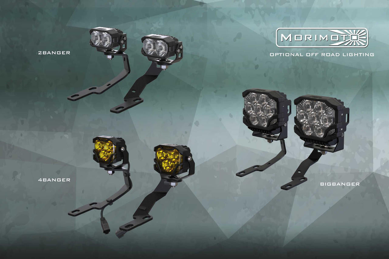 Morimoto XB Hybrid LED Headlights: Toyota Tacoma (12-15) (Pair - ASM - Amber DRL) - Apollo Off-Road