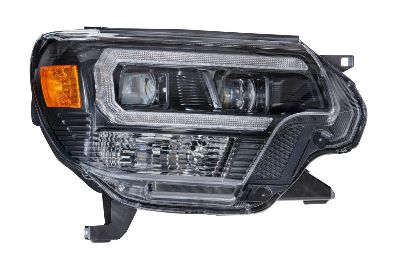 Morimoto XB Hybrid LED Headlights: Toyota Tacoma (12-15) (Pair - Smoked) - Apollo Off-Road