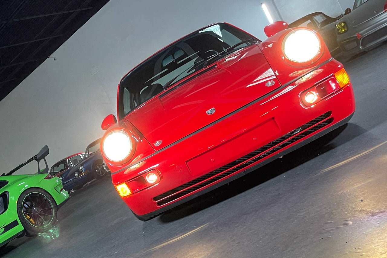 Morimoto XB LED Fogs: Type Porsche 964 (Pair - Paintable) - Apollo Off-Road