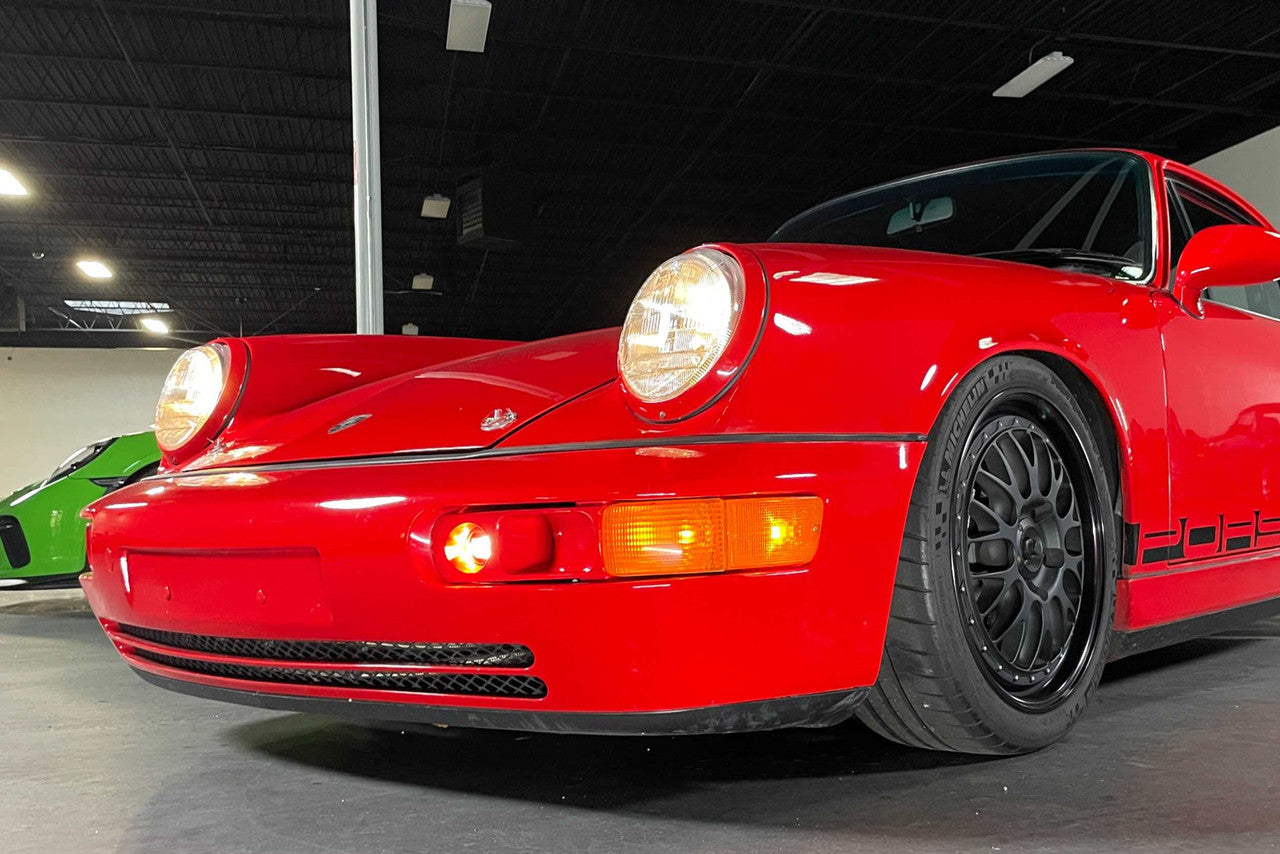Morimoto XB LED Fogs: Type Porsche 964 (Pair - Paintable) - Apollo Off-Road