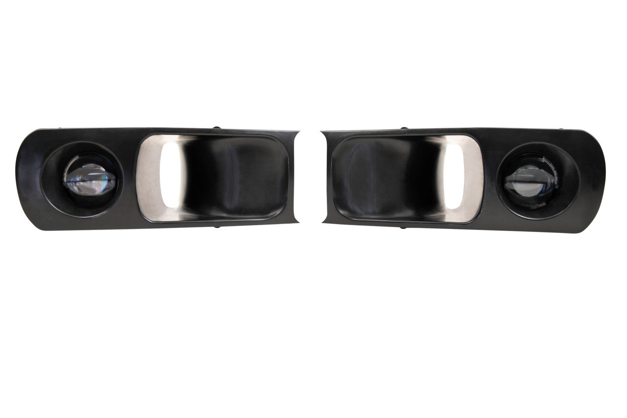 Morimoto XB LED Fogs: Type Porsche 964 (Pair - Paintable) - Apollo Off-Road