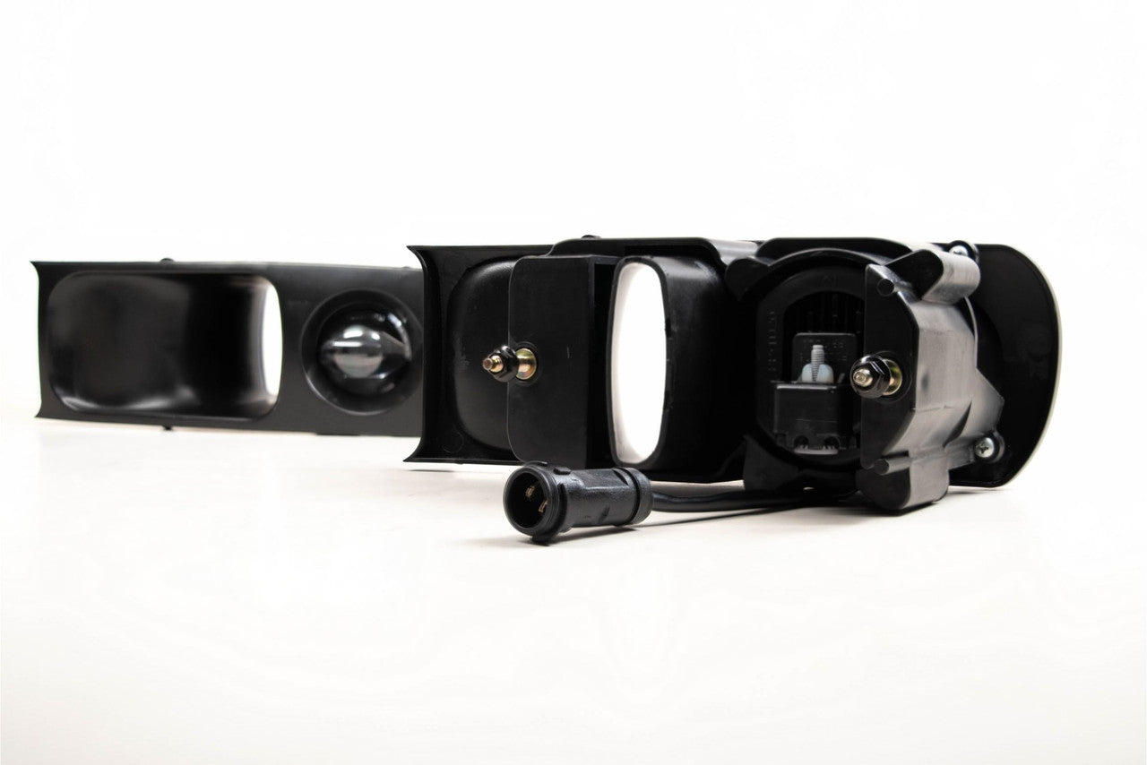 Morimoto XB LED Fogs: Type Porsche 964 (Pair - Paintable) - Apollo Off-Road