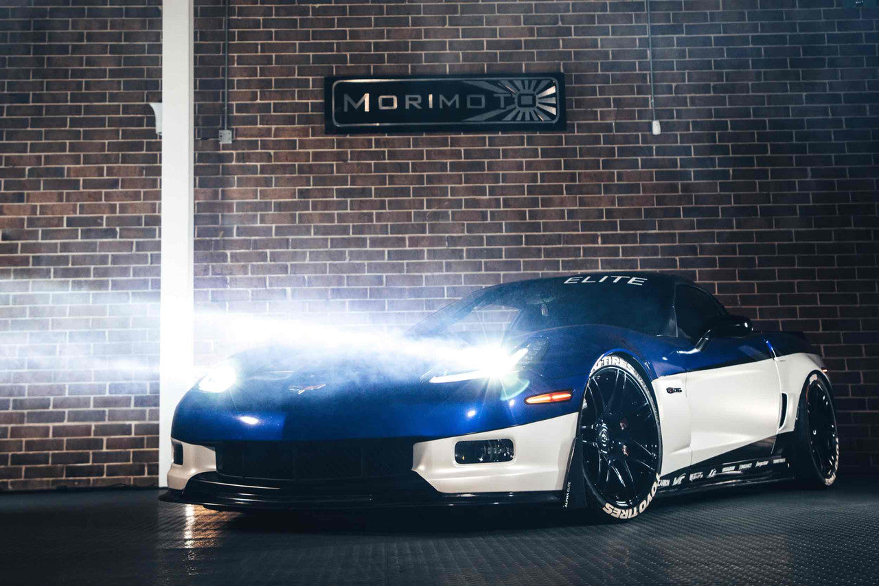 Morimoto XB LED Headlights: Chevrolet Corvette (05-13) (Pair - Gen 2) - Apollo Off-Road