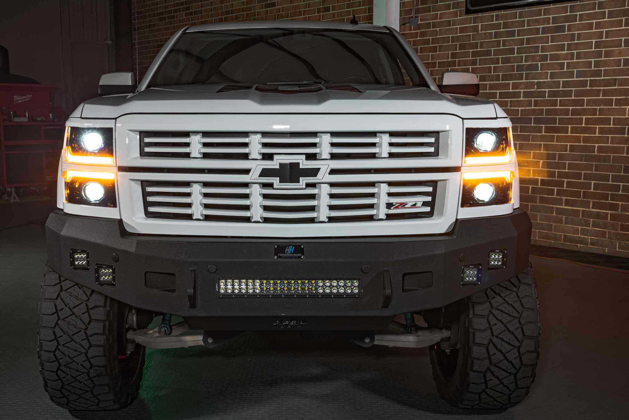 Morimoto XB LED Headlights: Chevrolet Silverado 1500 (14-15) (Pair - ASM) - Apollo Off-Road