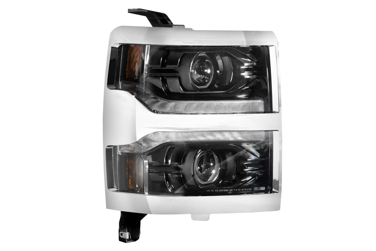 Morimoto XB LED Headlights: Chevrolet Silverado 1500 (14-15) (Pair - ASM) - Apollo Off-Road