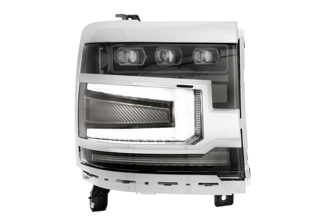 Morimoto XB LED Headlights: Chevrolet Silverado 1500 (16-18) (Pair - ASM) - Apollo Off-Road