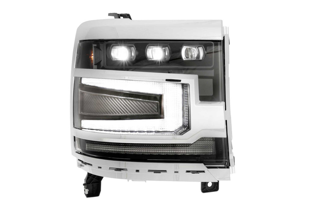 Morimoto XB LED Headlights: Chevrolet Silverado 1500 (16-18) (Pair - ASM) - Apollo Off-Road