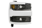 Morimoto XB LED Headlights: Chevrolet Silverado HD (15-19) (Pair - ASM) - Apollo Off-Road