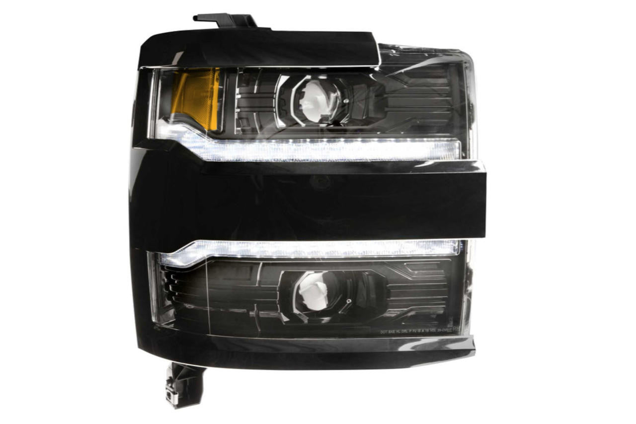 Morimoto XB LED Headlights: Chevrolet Silverado HD (15-19) (Pair - ASM) - Apollo Off-Road