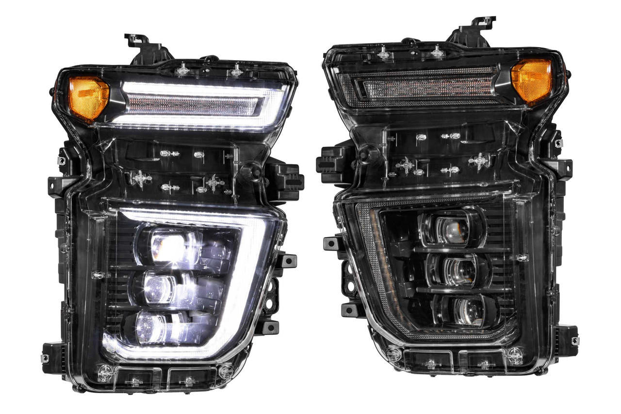 Morimoto XB LED Headlights: Chevrolet Silverado HD (2020+) (Pair) - Apollo Off-Road