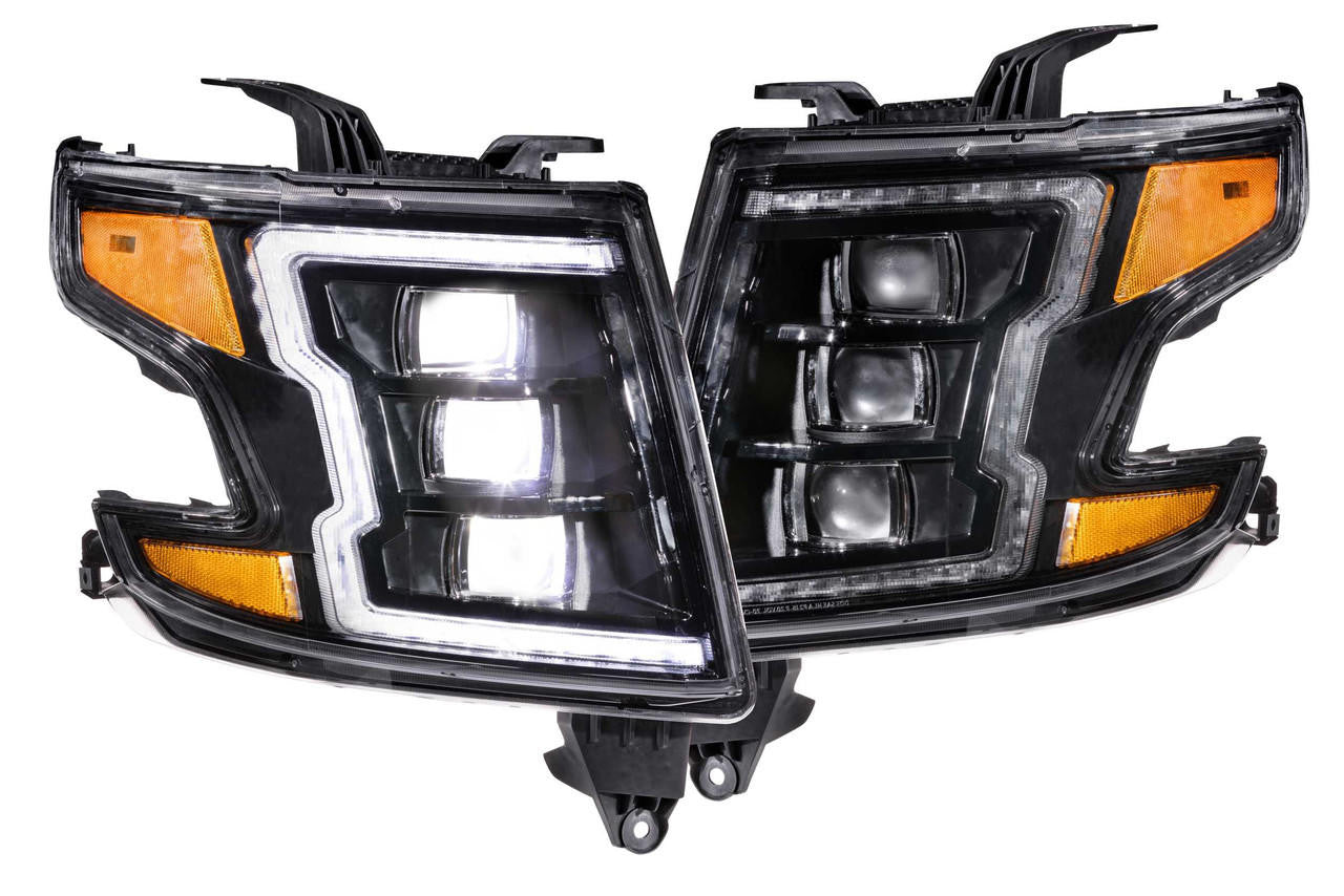 Morimoto XB LED Headlights: Chevrolet Tahoe-Suburban (15-20) (Pair - ASM) - Apollo Off-Road