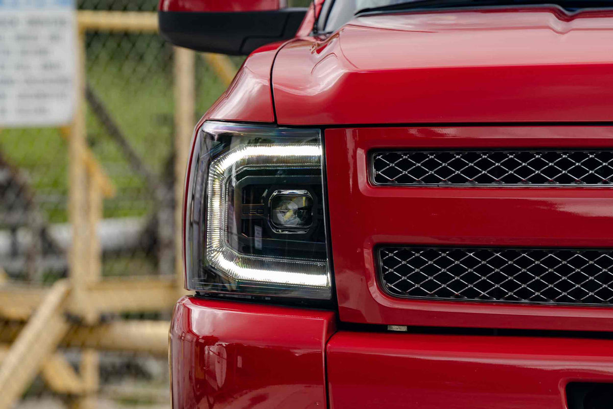 Morimoto XB LED Headlights: Chevy Silverado (07-13) (Pair - ASM - Gen II) - Apollo Off-Road