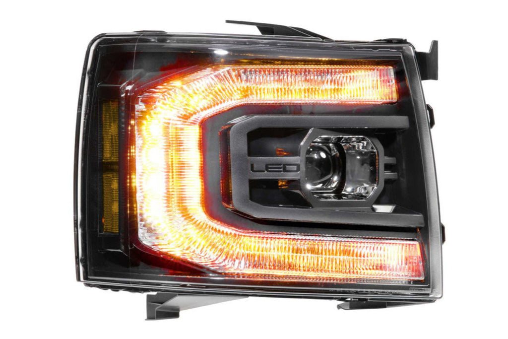 Morimoto XB LED Headlights: Chevy Silverado (07-13) (Pair - ASM - Gen II) - Apollo Off-Road