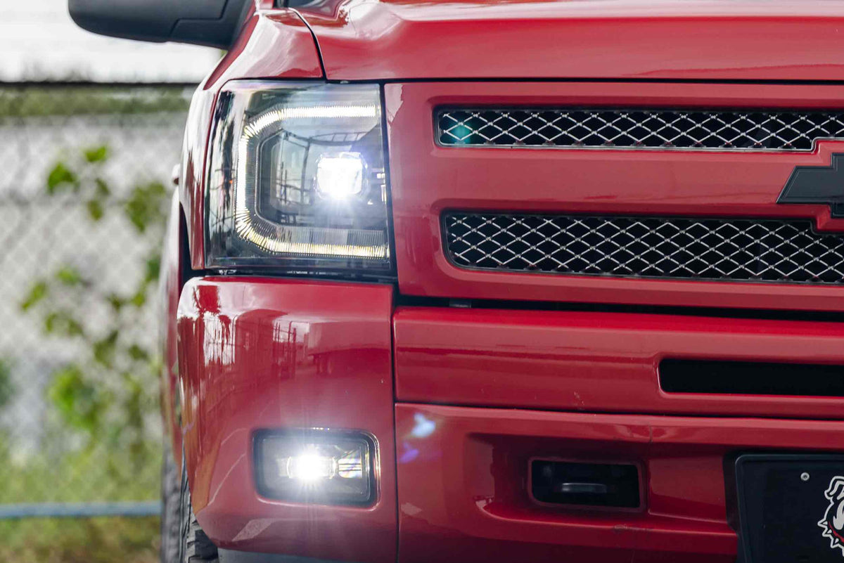 Morimoto XB LED Headlights: Chevy Silverado (07-13) (Pair - ASM - Gen II) - Apollo Off-Road