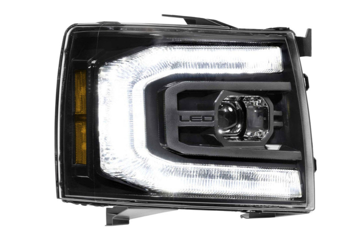 Morimoto XB LED Headlights: Chevy Silverado (07-13) (Pair - ASM - Gen II) - Apollo Off-Road
