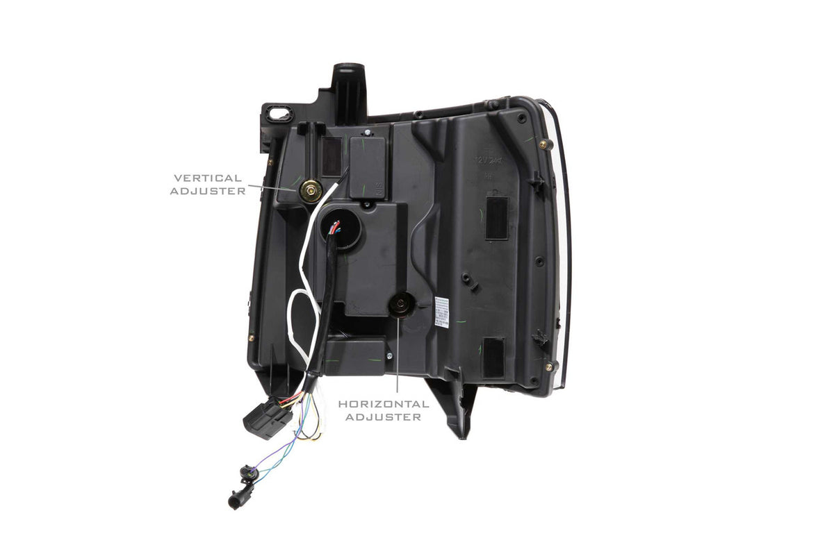 Morimoto XB LED Headlights: Chevy Silverado (07-13) (Pair - ASM - Gen II) - Apollo Off-Road