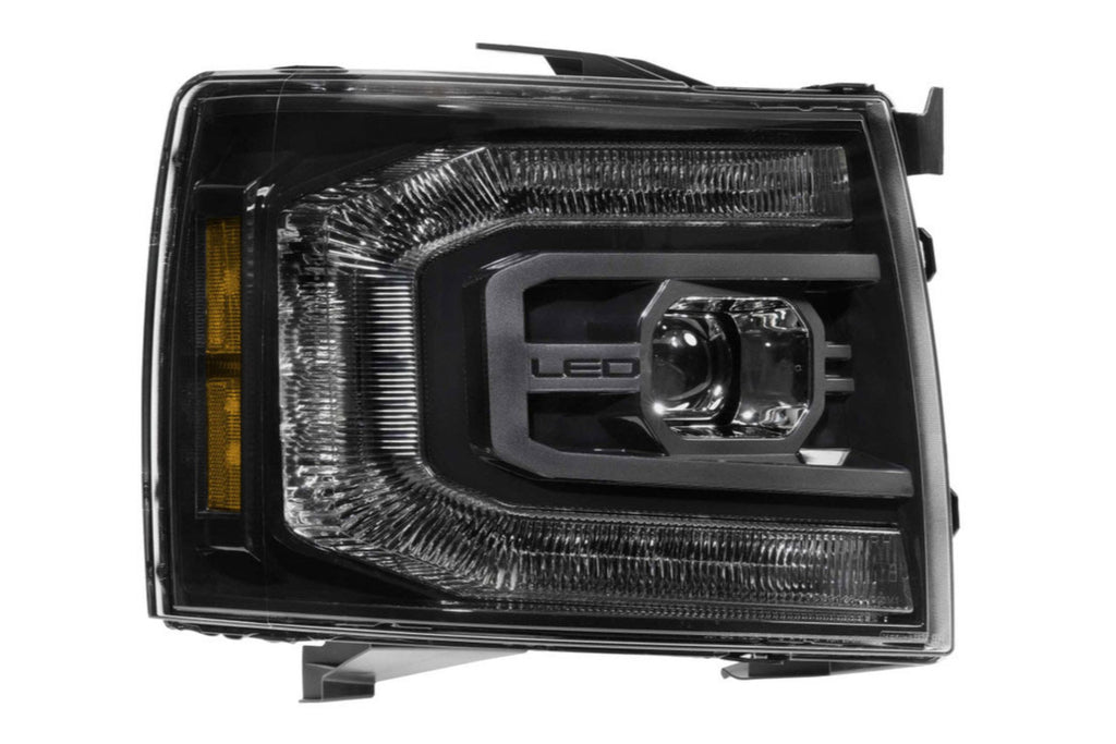 Morimoto XB LED Headlights: Chevy Silverado (07-13) (Pair - ASM - Gen II) - Apollo Off-Road