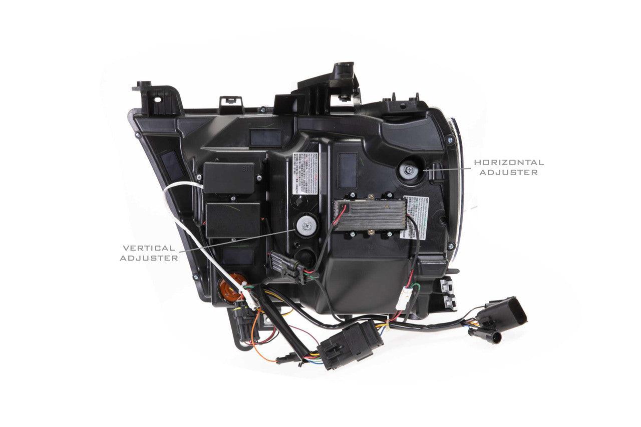 Morimoto XB LED Headlights: Dodge Ram 1500 (2019+) (Pair - ASM)(Gen 2) - Apollo Off-Road