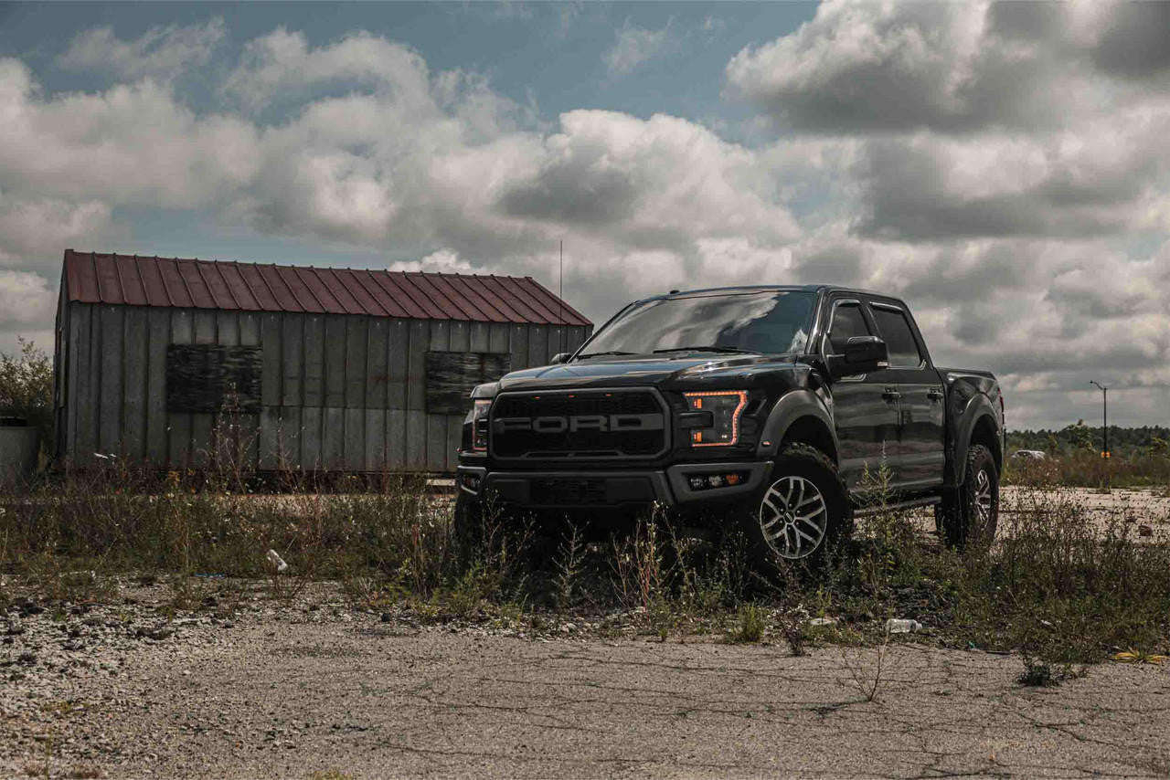 Morimoto XB LED Headlights: Ford F-150 (15-17) and Raptor (17-20), Amber DRL - Apollo Off-Road