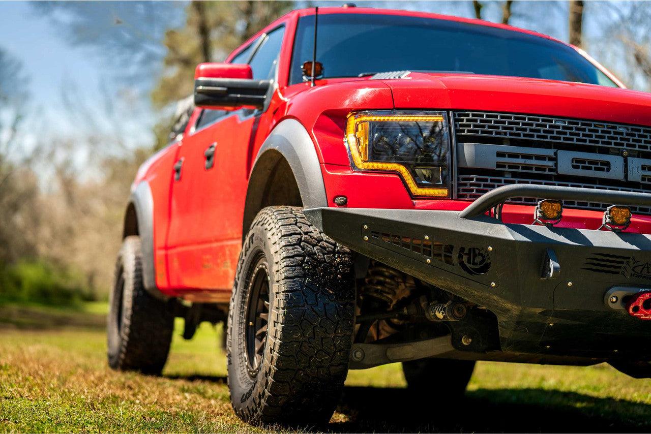 Morimoto XB LED Headlights: Ford F150 (09-14) (Pair - ASM Amber DRL) - Apollo Off-Road