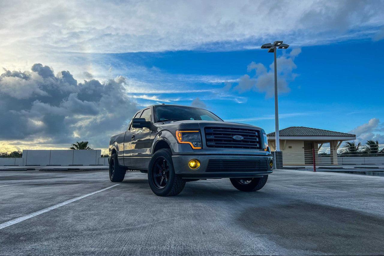 Morimoto XB LED Headlights: Ford F150 (09-14) (Pair - ASM Amber DRL) - Apollo Off-Road