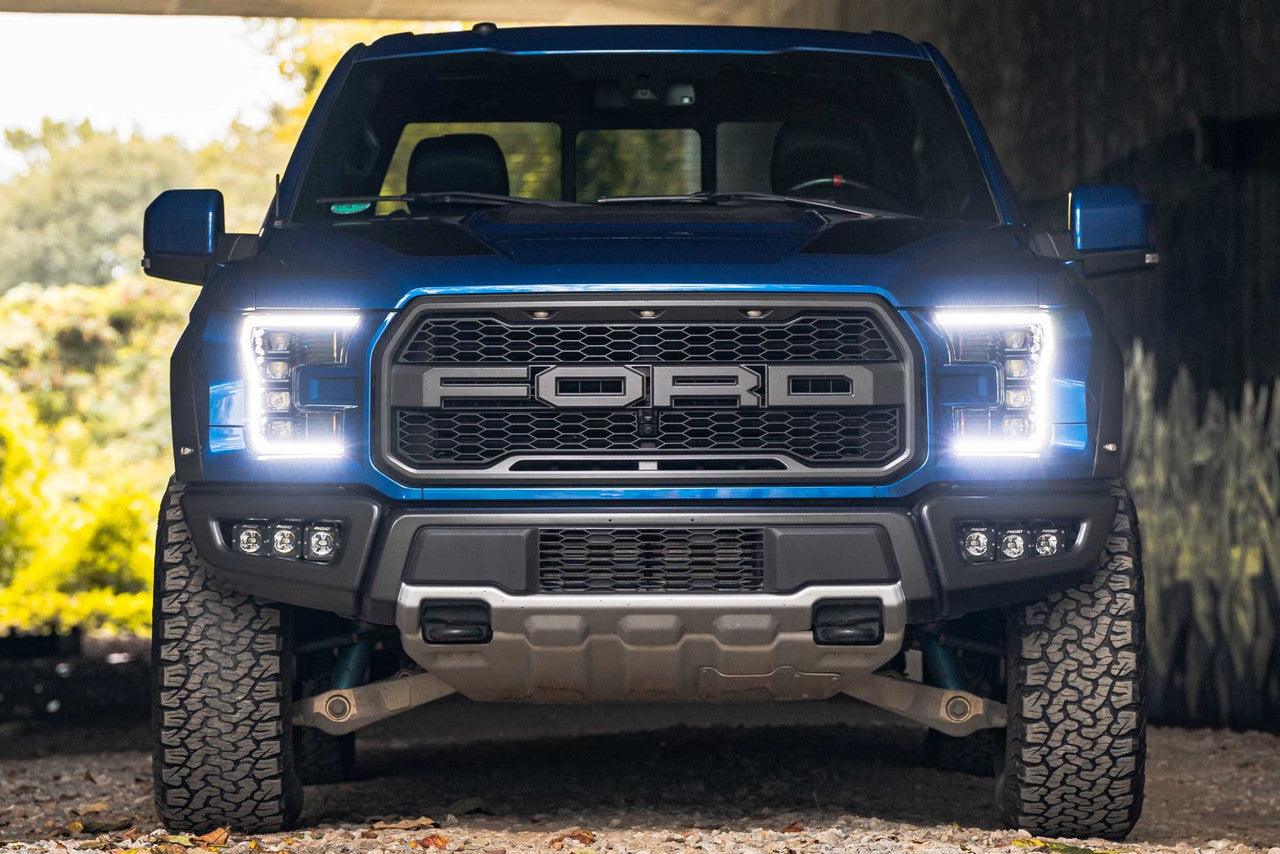 Morimoto XB LED Headlights: Ford F150 (15-17) (Pair - ASM - White DRL) (Gen 2) - Apollo Off-Road