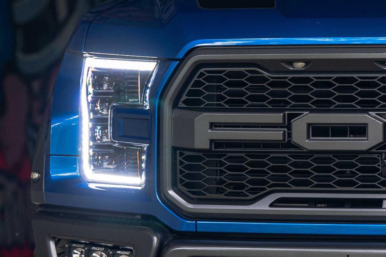 Morimoto XB LED Headlights: Ford F150 (15-17) (Pair - ASM - White DRL) (Gen 2) - Apollo Off-Road