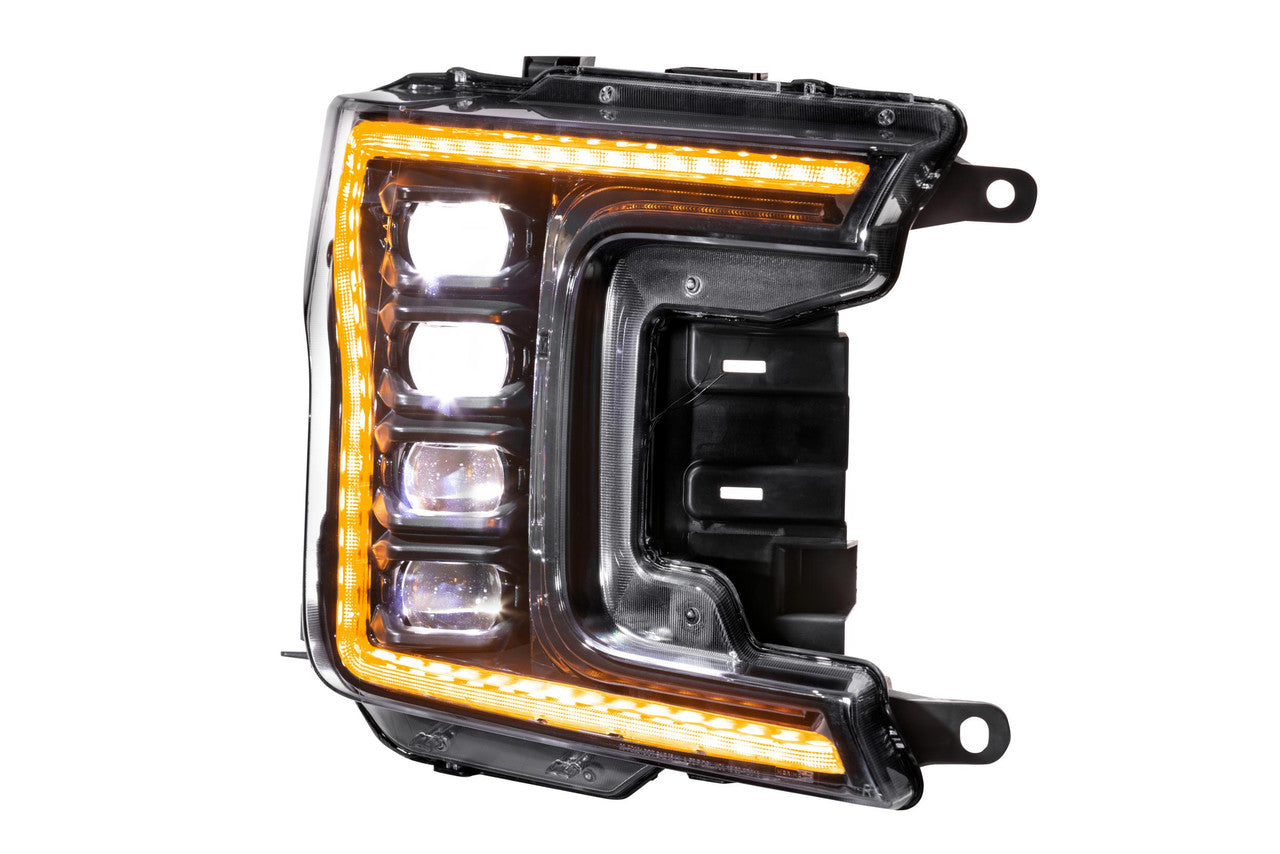 Morimoto XB LED Headlights: Ford F150 (18-20) (Pair - ASM Amber DRL) (Gen 2) - Apollo Off-Road