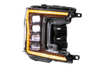 Morimoto XB LED Headlights: Ford F150 (18-20) (Pair - ASM Amber DRL) (Gen 2) - Apollo Off-Road