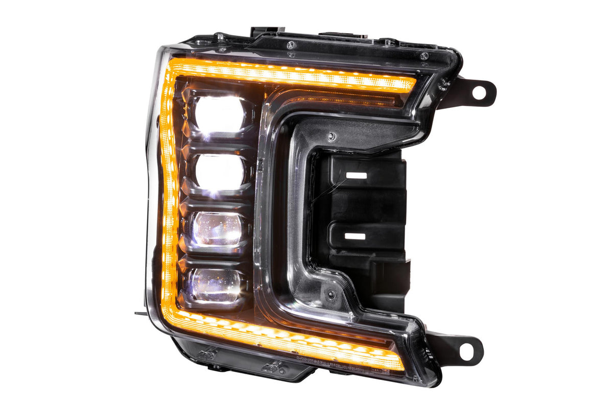 Morimoto XB LED Headlights: Ford F150 (18-20) (Pair - ASM Amber DRL) (Gen 2) - Apollo Off-Road