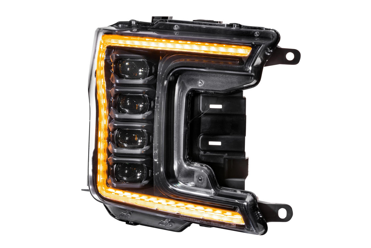 Morimoto XB LED Headlights: Ford F150 (18-20) (Pair - ASM Amber DRL) (Gen 2) - Apollo Off-Road