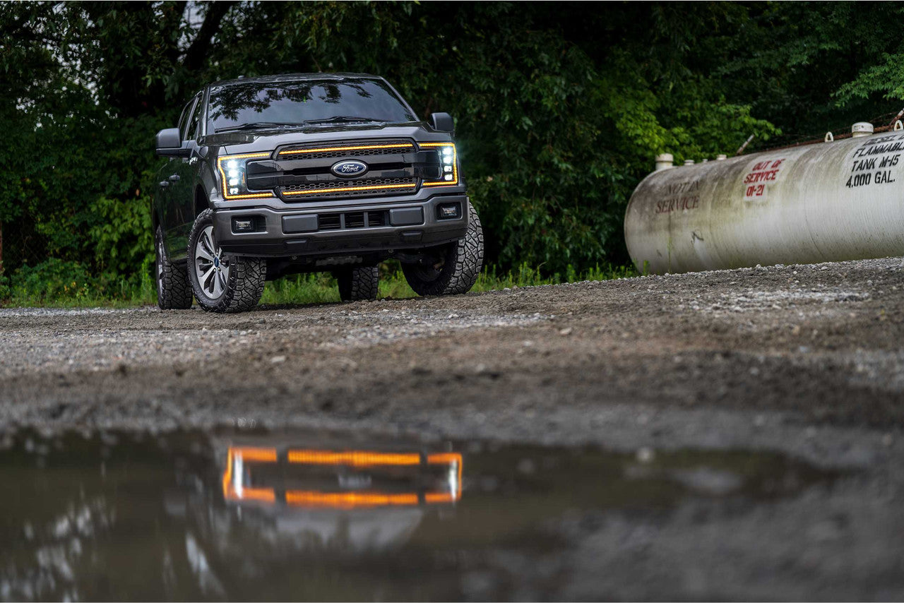 Morimoto XB LED Headlights: Ford F150 (18-20) (Pair - ASM Amber DRL) (Gen 2) - Apollo Off-Road