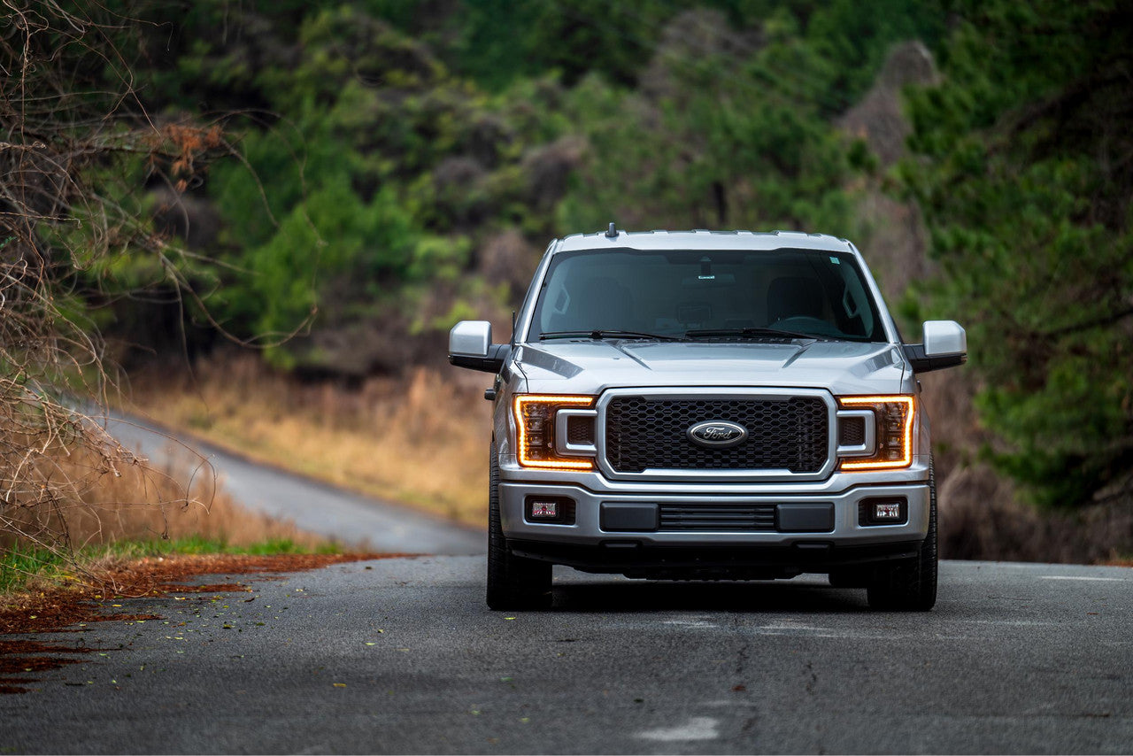 Morimoto XB LED Headlights: Ford F150 (18-20) (Pair - ASM Amber DRL) (Gen 2) - Apollo Off-Road