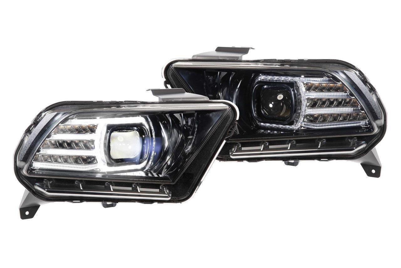 Morimoto XB LED Headlights: Ford Mustang (10-12) (Pair) - Apollo Off-Road