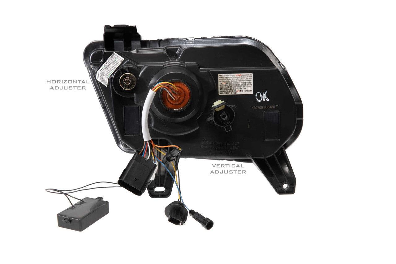 Morimoto XB LED Headlights: Ford Mustang (10-12) (Pair) - Apollo Off-Road