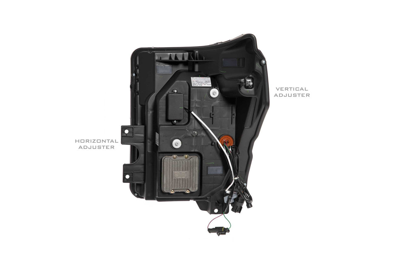 Morimoto XB LED Headlights: Ford Super Duty (11-16) (Pair - White DRL) - Apollo Off-Road
