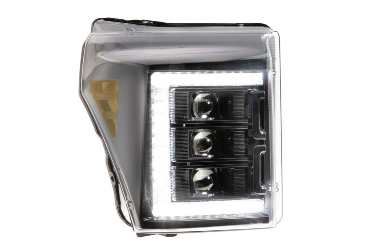 Morimoto XB LED Headlights: Ford Super Duty (11-16) (Pair - White DRL) - Apollo Off-Road