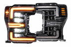 Morimoto XB LED Headlights: Ford Super Duty (17-19) (Pair - Amber DRL) (GEN 2) - Apollo Off-Road